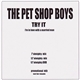 The Pet Shop Boys - Try It (I'm In Love With A Married Man)